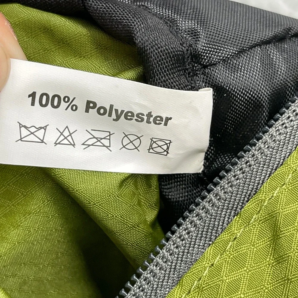 TIBAG Unisex OS Green Packable Travel Duffel Backpack Lightweight Ripstop Bag